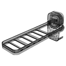 Kyhome 吸盤掛鉤旅行折疊晾衣架, 透明灰