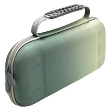 DAEHAN MOL 任天堂 Switch 2 便攜式遊戲卡匣收納盒 保護殼 收納包, 1個, NS2-P002, 迷霧綠