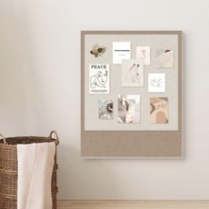 무타공 두꺼비집 스위치 액자 가리개 30 x 40 cm, 카멜, 1개