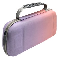 DAEHAN MOL 任天堂 Switch 2 便攜式遊戲卡匣收納盒 保護殼 收納包, 1個, NS2-P003, 紫色粉紅