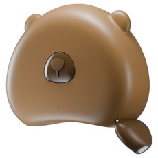 동아피엠에스 자석고정 곰돌이 줄자 브라운, 1개, 150cm