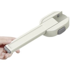 馬桶防開鎖, 白色