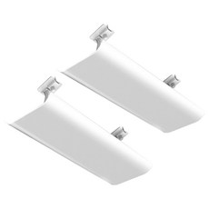 Y-HOP 天花板中央空調懸掛式擋風板 白色 30 x 60 cm, 單一商品, 2個