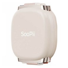 SooPii Type-C轉Type-C 240W 便攜式超高速充電捲線 S85, 象牙白, 1個, 98.5cm