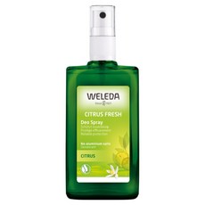 WELEDA 薇蕾德 柑橘清新體香噴霧, 100ml, 1個