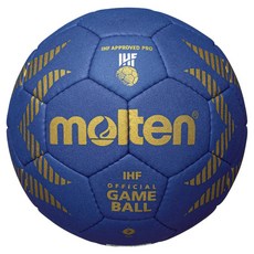 molten 比賽級合成皮手球 藍色, 1個, H2A5000