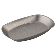 썸즈마인 빈티지 사각 트레이, 은색, 1개