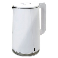 에버튼하우스 스텐레스 이중단열 스텝 무선 전기포트 화이트 1.8L, TMGF-EK8202