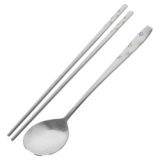 QUEEN SENSE 現代304餐具組, 湯匙 + 筷子, 彩虹, 1套