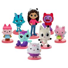 SPIN MASTER 蓋比的娃娃屋 迷你公仔 8件組, 1套