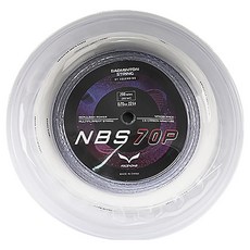ASCENDING 捲筒羽球拍線 NBS70P, 白色, 1個