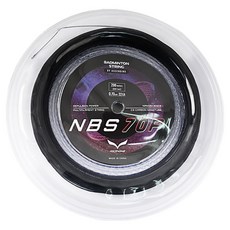 ASCENDING 捲筒羽球拍線 NBS70P, 黑色, 1個
