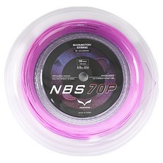 ASCENDING 捲筒羽球拍線 NBS70P, 淺紫色, 1個