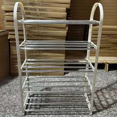 Luna Green Home 堅固鞋櫃 55 x 19 x 71 cm, 白色, 5層