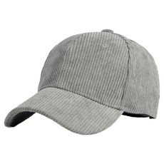 Elsso 素色燈芯絨棒球帽