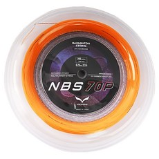 ASCENDING 捲筒羽球拍線 NBS70P, 橘色, 1個