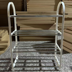 Luna Green Home 堅固鞋櫃 65 x 19 x 63 cm, 4層, 白色