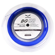 ASCENDING Rolgut 羽球拍線 BG68, 藍色, 1個