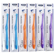 OLaLa 臼齒牙刷 細軟刷毛 3款 x 2入組, 1套