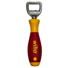 wiha 開瓶器 SoftFinish手柄 經典配色 不鏽鋼頭柄 德國製造 9872, 紅色, 1個