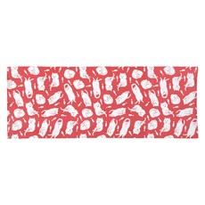 NEKONOBA 超細纖維紗布毛巾 日本製, 1個, 紅色