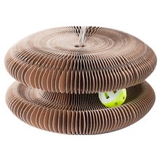 PASTEL PET 貓咪手風琴可折疊貓抓板 Free, 1個, 隨機出貨