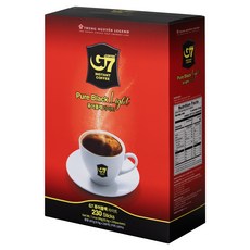 G7 純黑淡咖啡, 0.9g, 1個, 230入