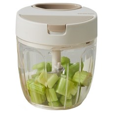 LocknLock 樂扣樂扣 Little Luv 多功能切碎機 900ml, 米色, 1個