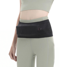 휴올리 고탄력 스포츠 밴드 벨트, 블랙, 1개