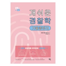 2026 합격이 개쉬운 경찰학 기출총정리, 멘토링