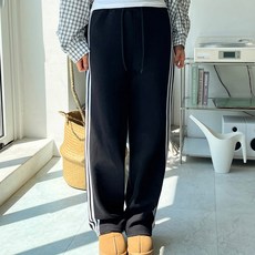 DIAMIGNON 女款Climb Track直筒抽繩鬆緊運動褲