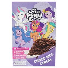 彩虹小馬巧克力米穀物, 375g, 1個, 巧克力口味
