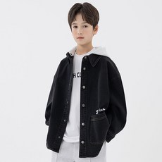 TEEN FLOW Club 牛仔襯衫式夾克 TELT34