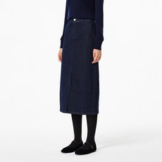 JAJU 女款H字開衩裙