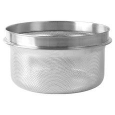 QUEEN SENSE 世新Seshin 即用無研磨劑不鏽鋼沖孔瀝水盆, 單一顏色, 1個