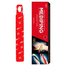 파워풀엑스 메디핑 링타입 기본형 근육테이프 레드, 20개입, 1개