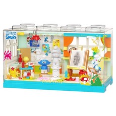 JAKi 佳奇 藍色小精靈美術學院相容積木 HK320, 混和顏色, 1個