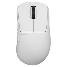 펄사 Xlite CrazyLight 무선 게이밍 마우스, 우유니 화이트, PXLCL101