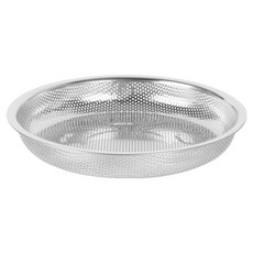 퀸센스 세신바로써 무연마제 스테인리스 펀칭타공 채반, 1개