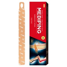 파워풀엑스 메디핑 링타입 롱형 근육테이프 베이지, 16개입, 1개