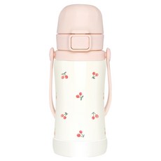 그로미미 유아용 스테인리스 텀블러 체리쉬, 스윗피치, 300ml, 1개