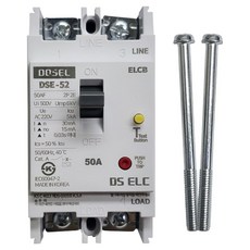 dosel DS戈比 工業用主漏電斷路器 50A 深型, 1個