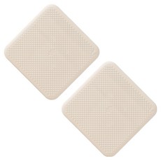 FLaiTO 矽膠泡泡排水孔蓋 2入, 象牙白