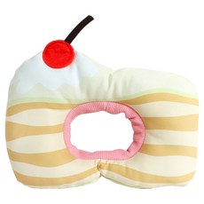 PASTEL PET 寵物柔軟甜點造型頸圈, 蛋糕, 1個