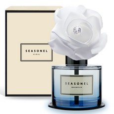 시즈넬 화이트 로즈 블루 고급 차량용 디퓨저 120ml, 1개, 맥놀리아