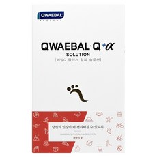 Qwaebal Plus Alpha 解決方案 爽身粉香 30入, 1個