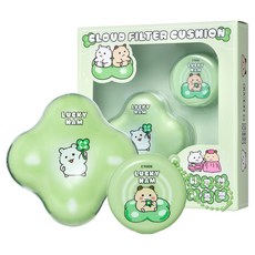 에뛰드 포시러브 클라우드 필터 쿠션 15g + 미니 쿠션 5g 세트, 21호 아이보리, 1세트