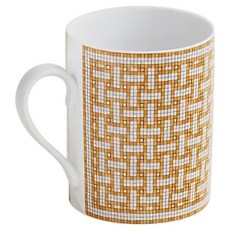 에르메스 모자이크 오 24 골드 머그 300ml 026031P, 혼합색상, 1개 혼합색상, 1개