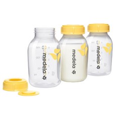 medela 美德樂 新款母乳儲存瓶 150ml, 3個