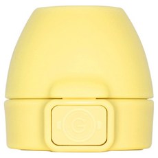 그로미미 스틸프리 원터치캡 젖병 빨대컵부속용품, 1개, 레몬슈가